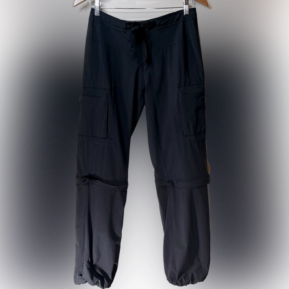 Mountain Hardwear Convertible Hiking Pants size 6 black
